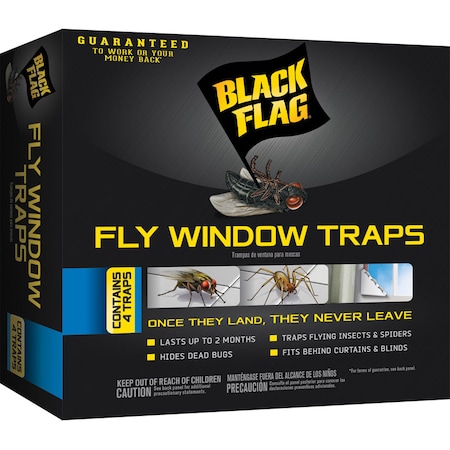 Black Flag Black Flag Fly Window Trap 4 pk HG-11017